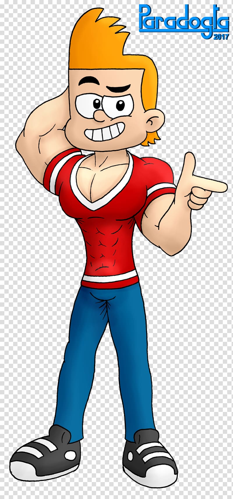 Muscle Tootie Timmy Turner, kid danger transparent background PNG clipart