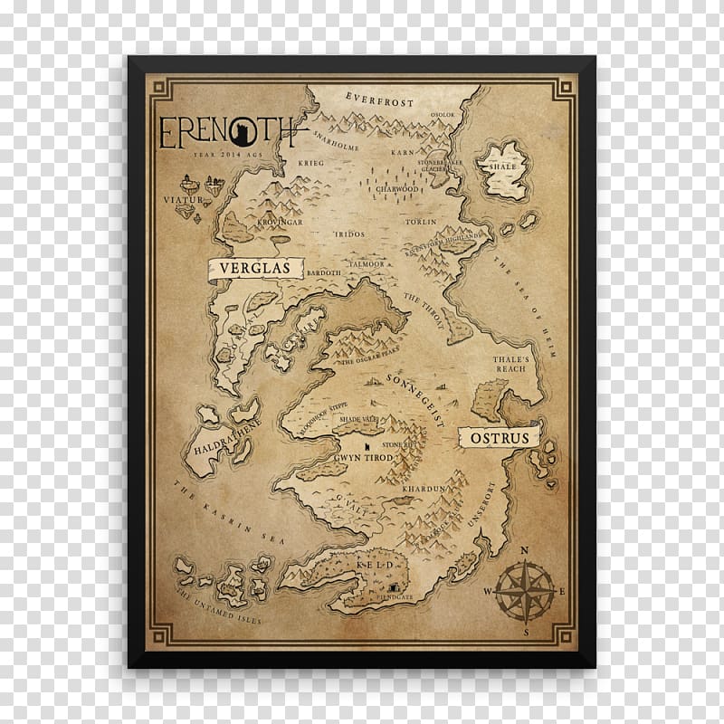 Fantasy map Cartography World, map transparent background PNG clipart