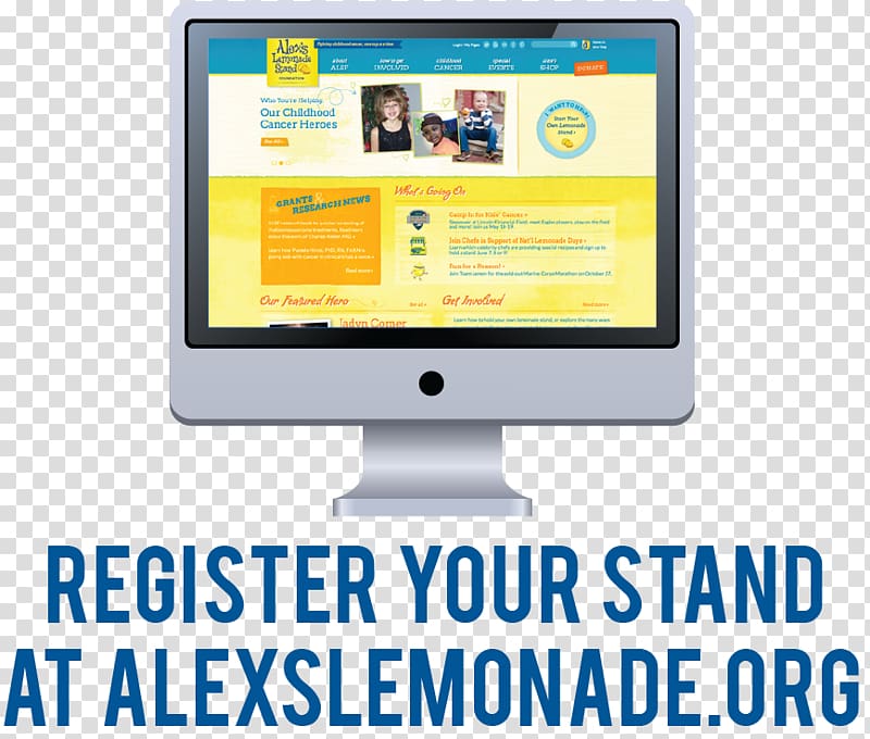 Alex’s Lemonade Stand Foundation Fundraising Auntie Anne's, Lemonade Stand transparent background PNG clipart