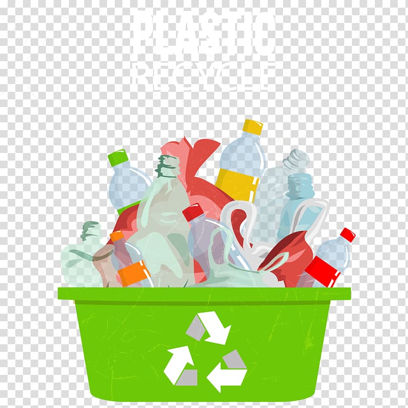 plastic recycle , Plastic Recycling symbol Waste container, Recycle environmental protection garbage can transparent background PNG clipart