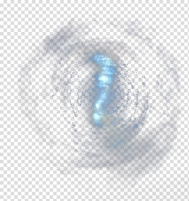 gray smoke , Circle Close-up , Blue Galaxy transparent background PNG clipart