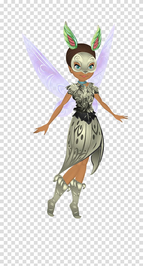 Fairy Figurine Animated cartoon, Pixie Hollow transparent background PNG clipart