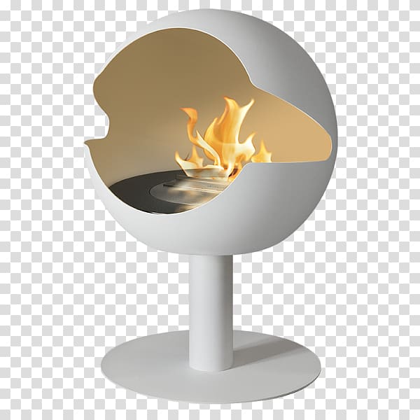 Bio fireplace Stove Kaminofen Ethanol fuel, stove transparent background PNG clipart