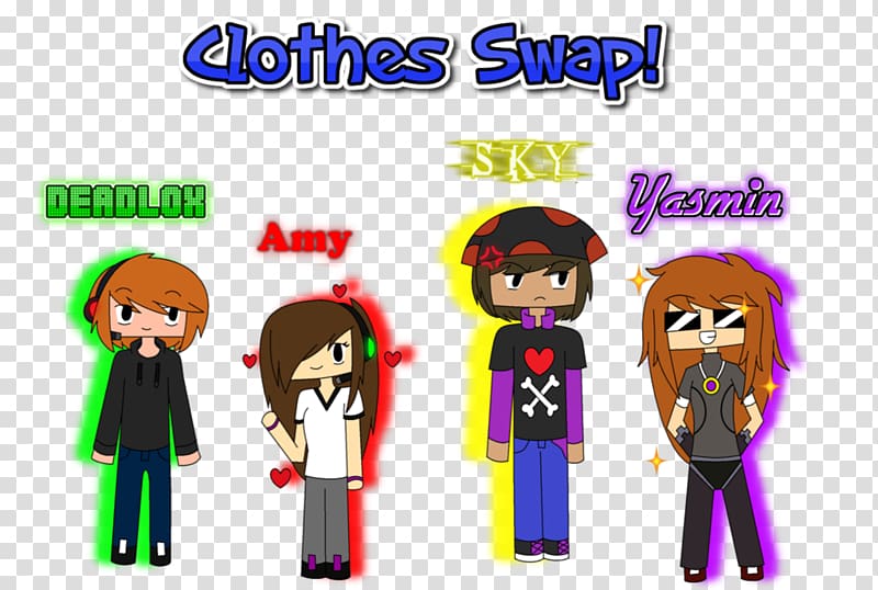 Clothing swap Art Minecraft YouTube, others transparent background PNG clipart