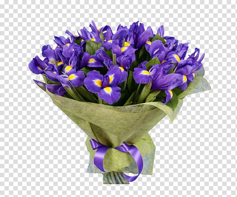 Flower bouquet Irises Gift Floral design, flower transparent background PNG clipart