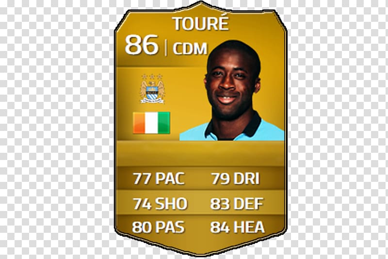 FIFA 13 Xbox Video game, Yaya TOURE transparent background PNG clipart