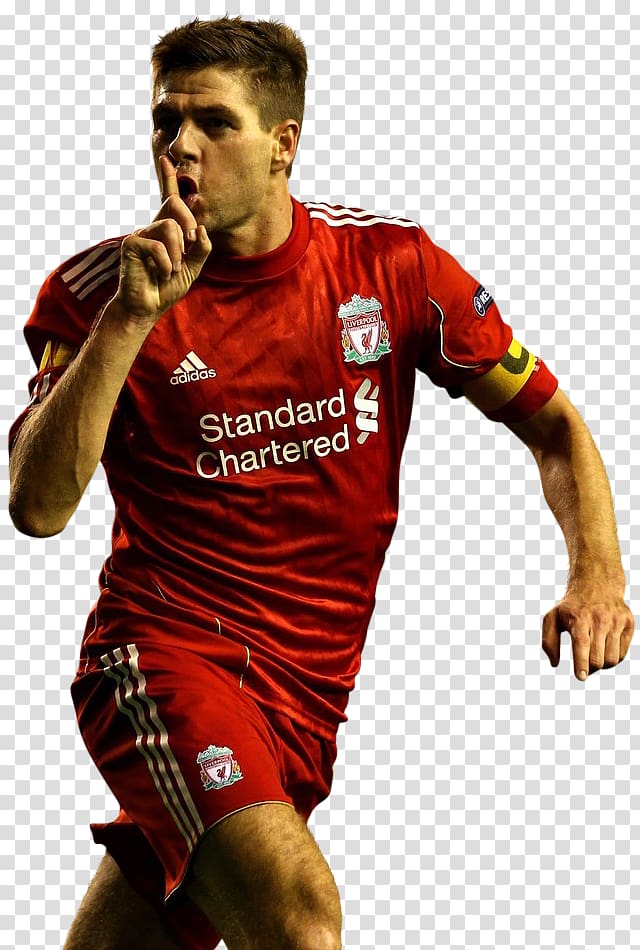 Steven Gerrard Rendering Football player, football transparent background PNG clipart