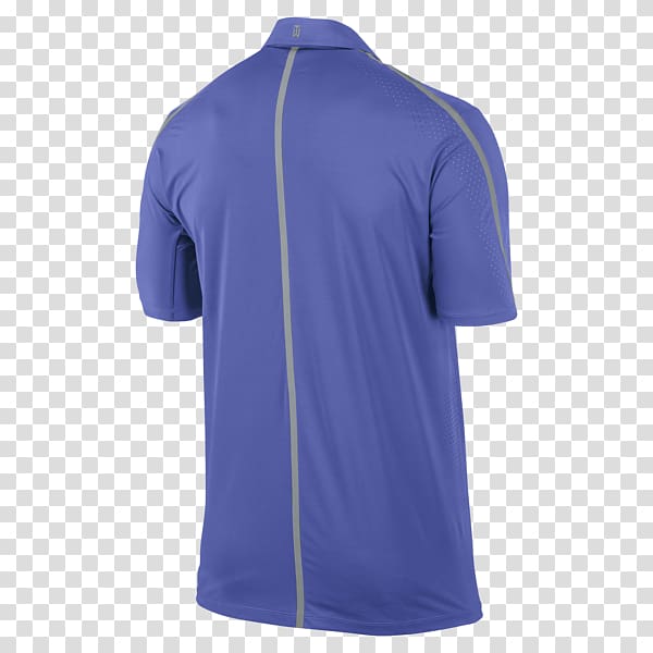 Sellpy T-shirt Active Shirt Tennis polo Cobalt blue, tiger woods transparent background PNG clipart
