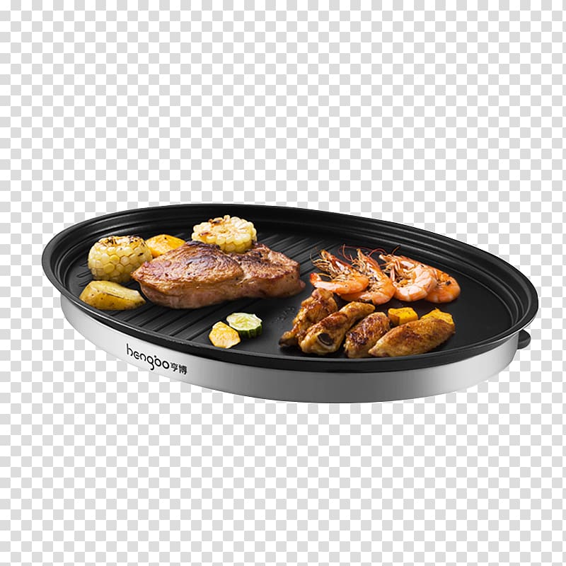 Barbecue Teppanyaki Oven Kebab Electricity, Korean barbecue grill transparent background PNG clipart