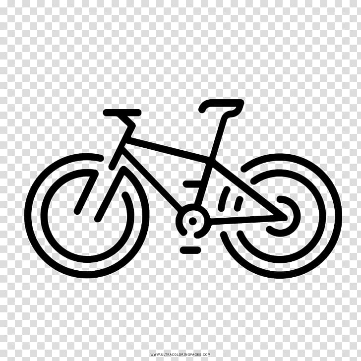 Coloring book Bicycle racing Mountain bike, Bicycle transparent background PNG clipart