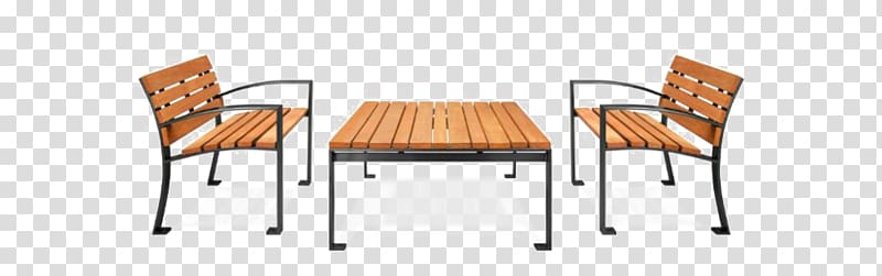 Park furniture Table Street furniture Chair, table transparent background PNG clipart