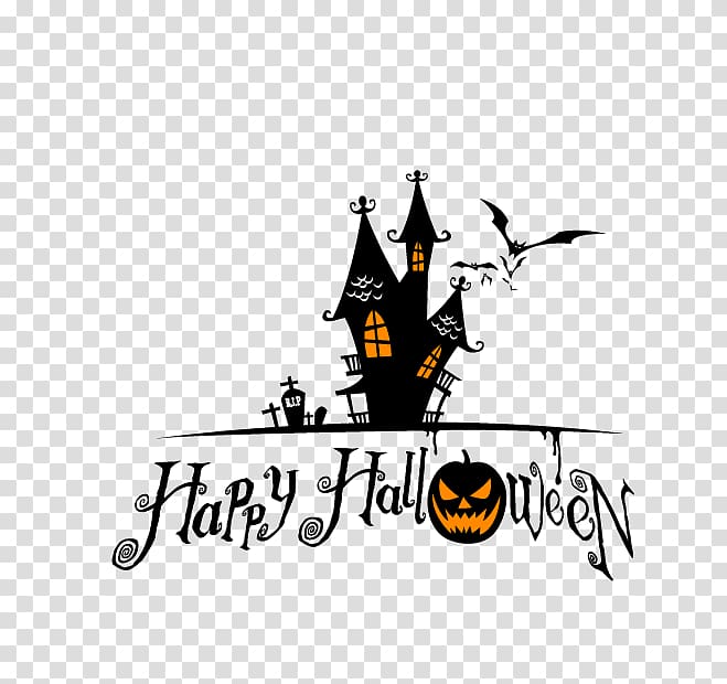 Halloween House transparent background PNG clipart