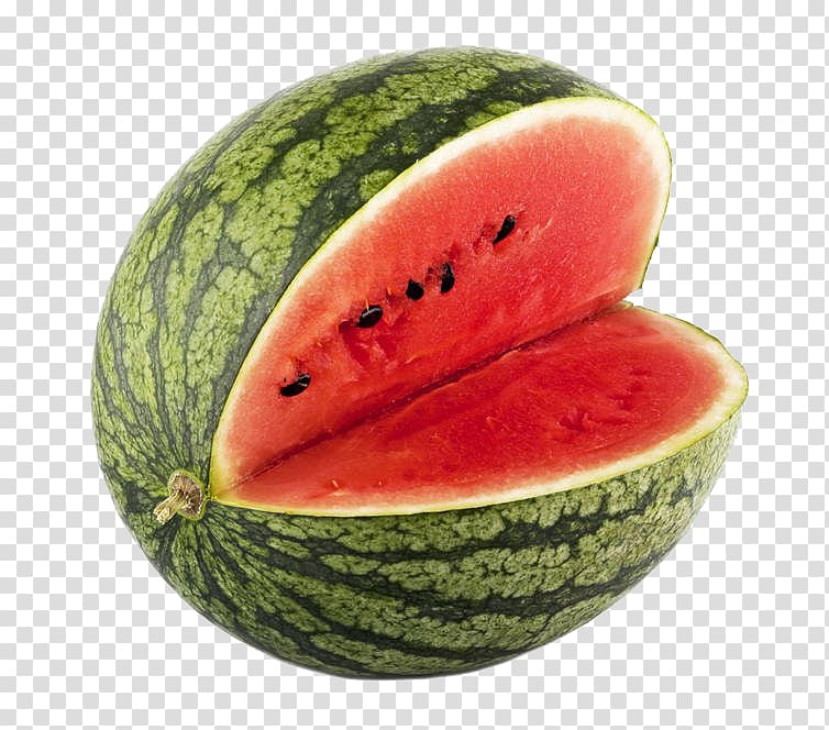 Watermelon Citrullus lanatus, Watermelon transparent background PNG clipart