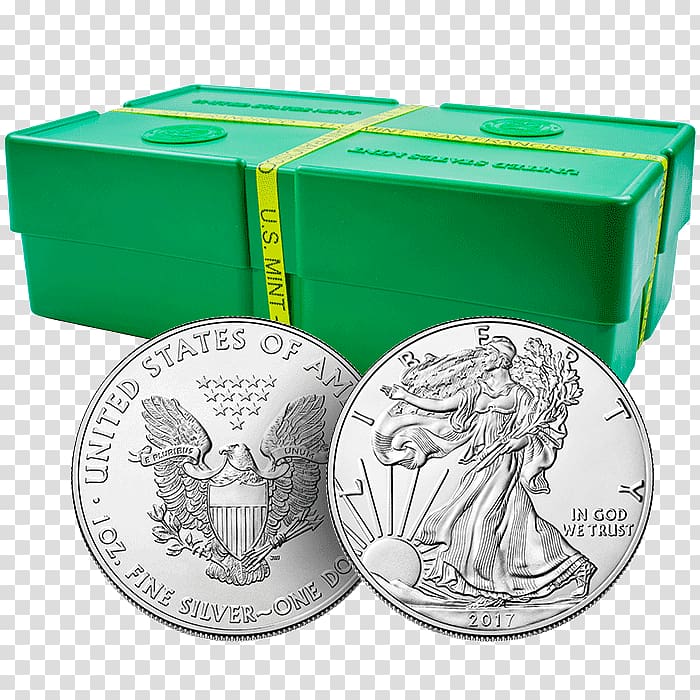 Coin American Silver Eagle Bullion, Coin transparent background PNG clipart