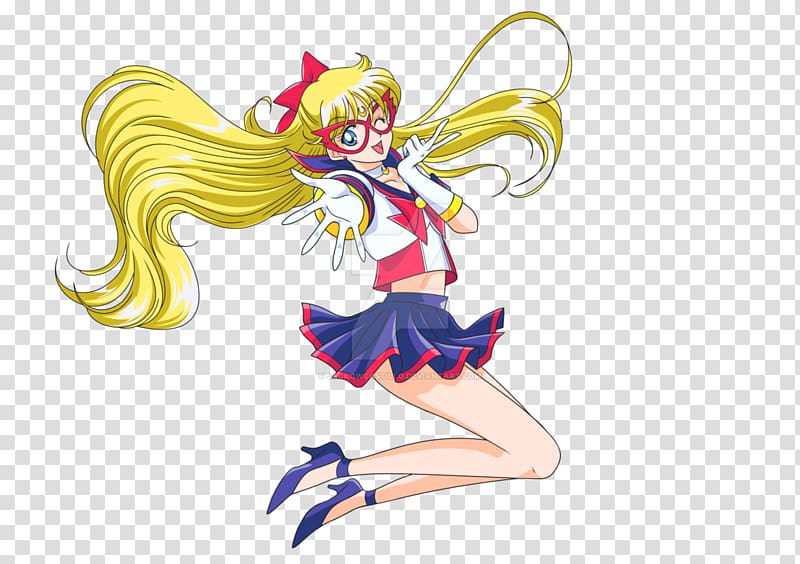 Sailor Venus Sailor Moon Sailor Neptune Chibiusa Codename: Sailor V, sailor moon transparent background PNG clipart