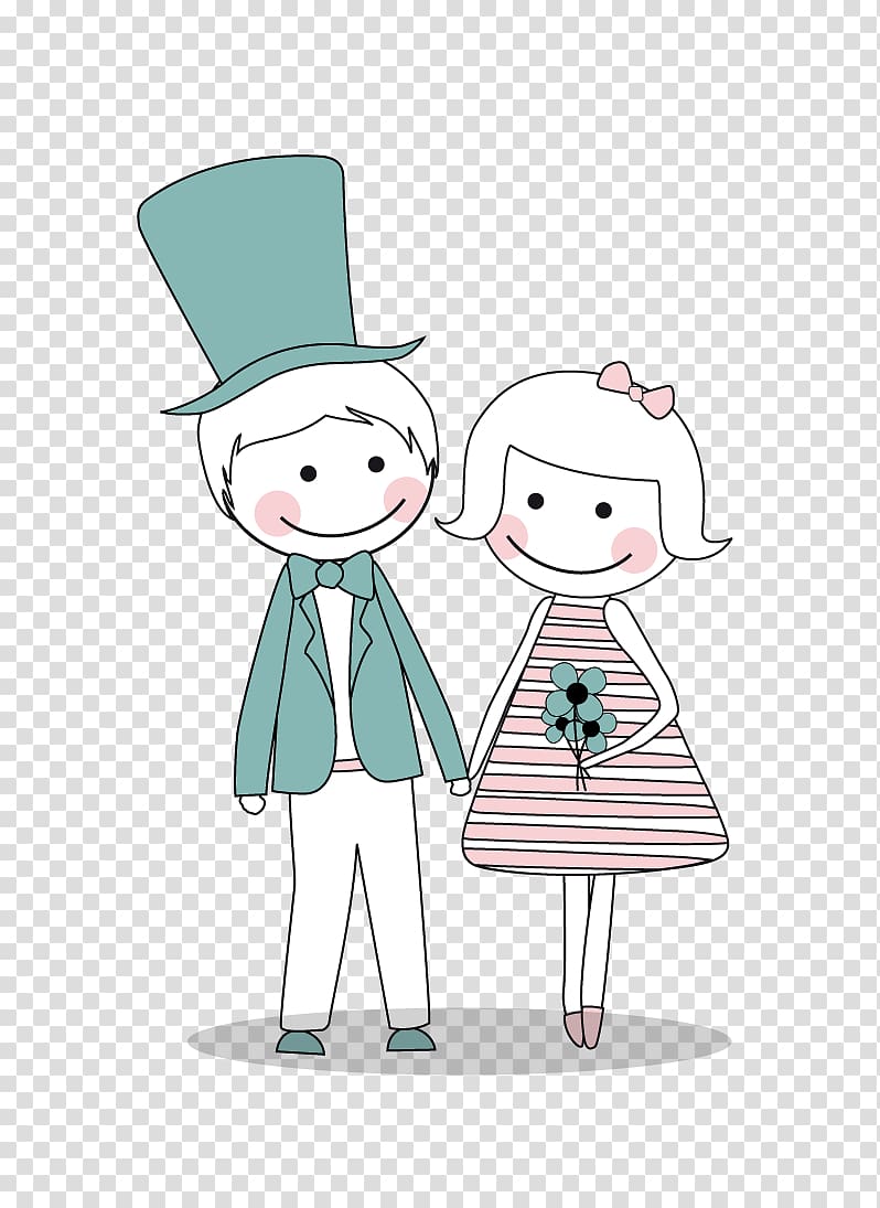 Child Marriage couple, couplet transparent background PNG clipart