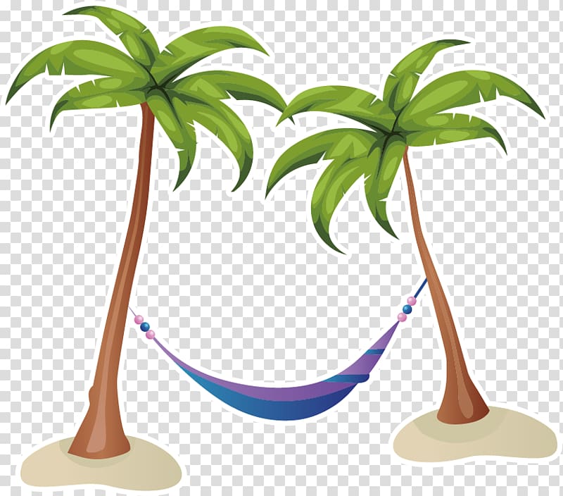 Coconut Tree, Coconut tree material Summer transparent background PNG clipart