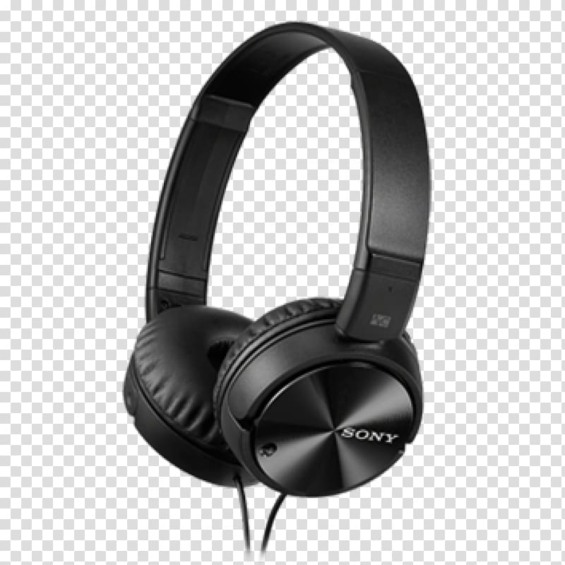 Sony ZX110 Noise-cancelling headphones Sony MDR ZX110NC Active noise control, headphones transparent background PNG clipart