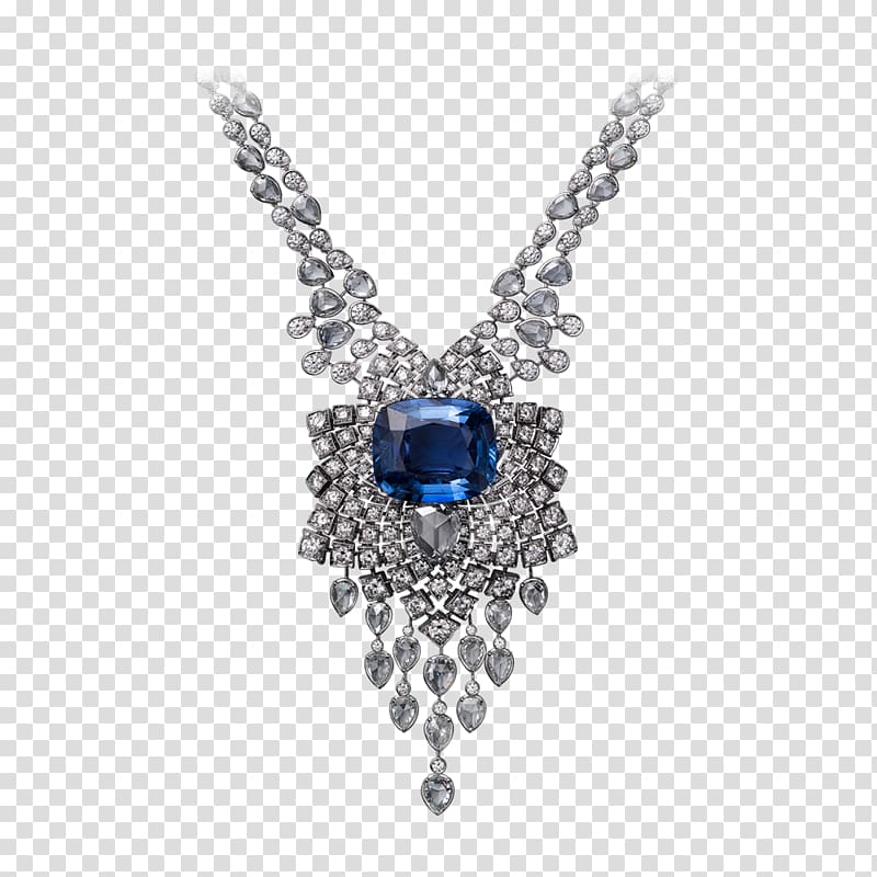 Sapphire Necklace Jewellery Cartier Charms & Pendants, ceylon sapphire earrings transparent background PNG clipart