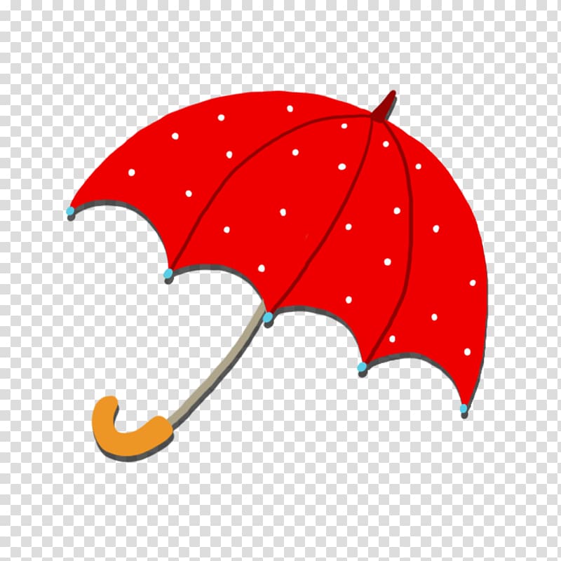 Umbrella, Red umbrella transparent background PNG clipart