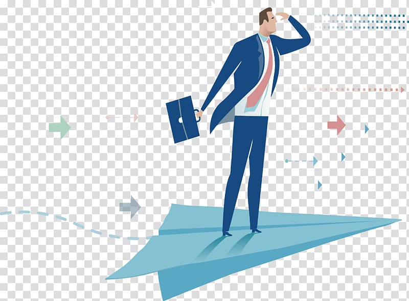 man holding briefcase art, Leadership Business Logo, Business Leadership Design transparent background PNG clipart