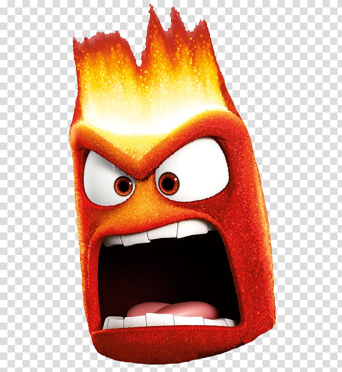 Anger Riley Bing Bong Pixar , anger transparent background PNG clipart