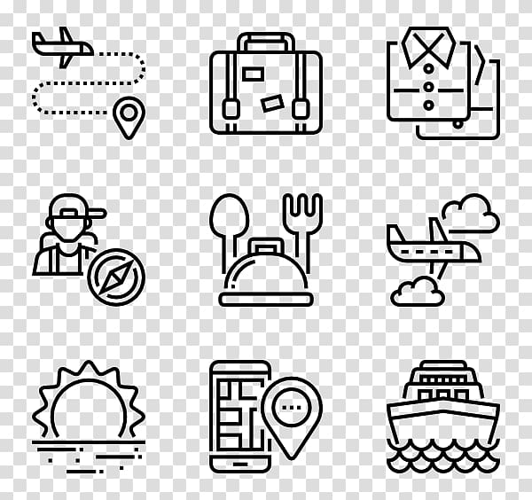 Icon design Computer Icons, travel and tourism transparent background PNG clipart