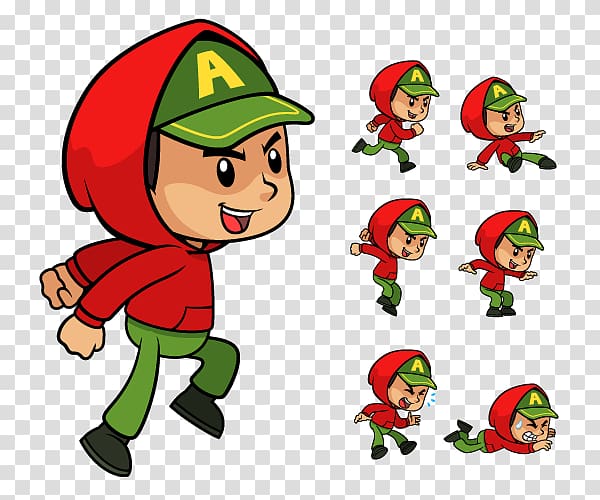 Hoodie Sprite 2D computer graphics , 2d game character sprites transparent background PNG clipart
