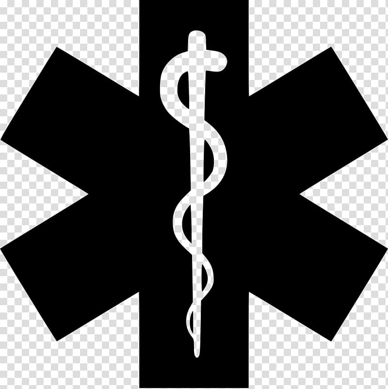Star of Life Emergency medical services Emergency medical technician Caduceus as a symbol of medicine , Urgent Care transparent background PNG clipart