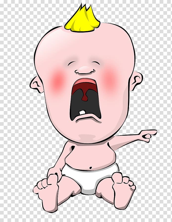 Crying Infant , Crying Cartoons transparent background PNG clipart