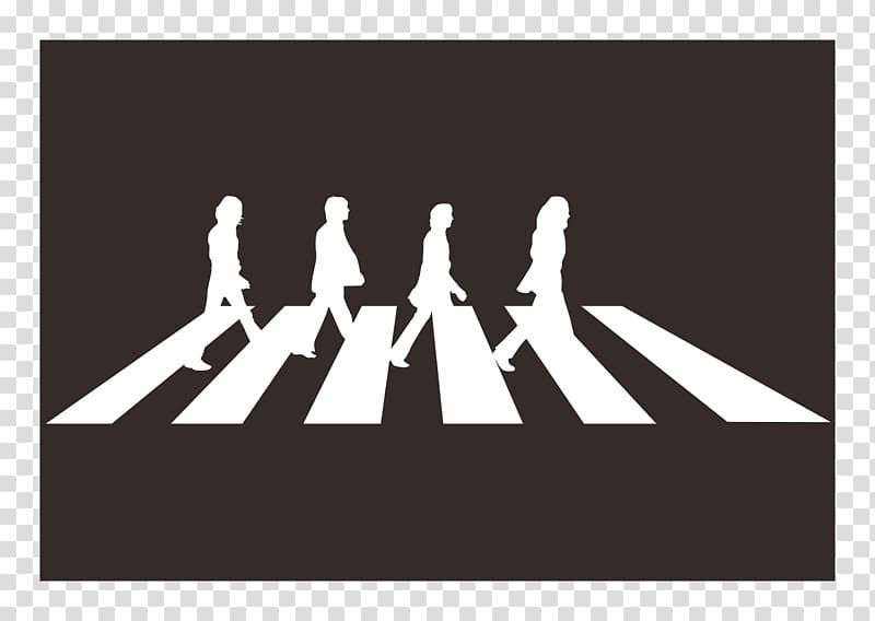 The Beatles Logo 0 Abbey Road, rock band transparent background PNG clipart