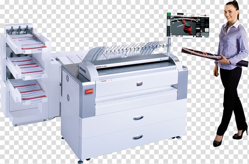 Paper Wide-format printer Plotter scanner, printer transparent background PNG clipart