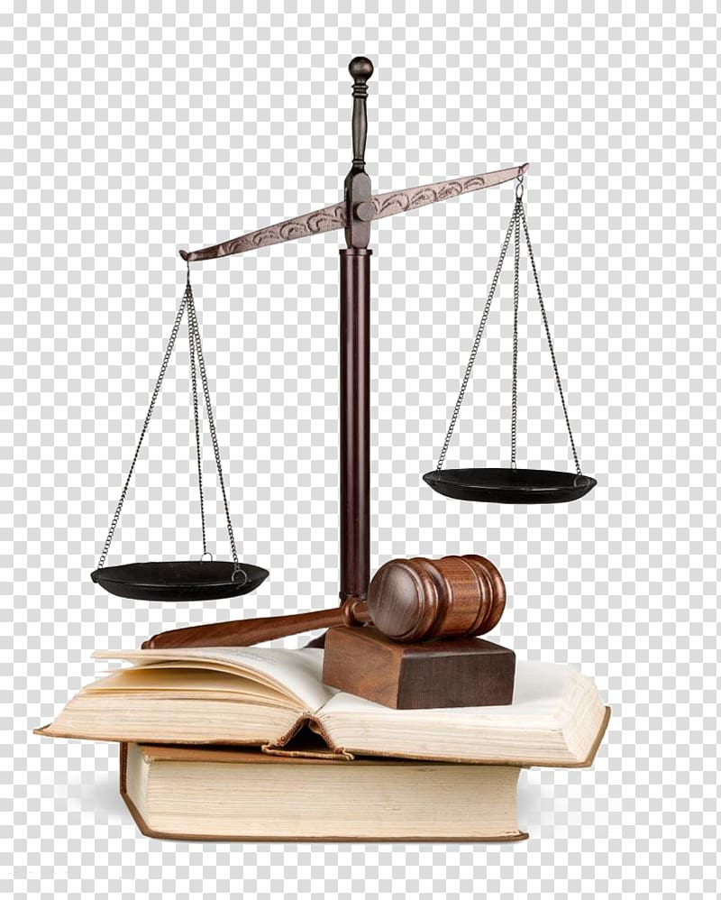 brown and gray balance scale in front of brown book, Lawyer Court Judge, Represents the law of fairness and justice transparent background PNG clipart