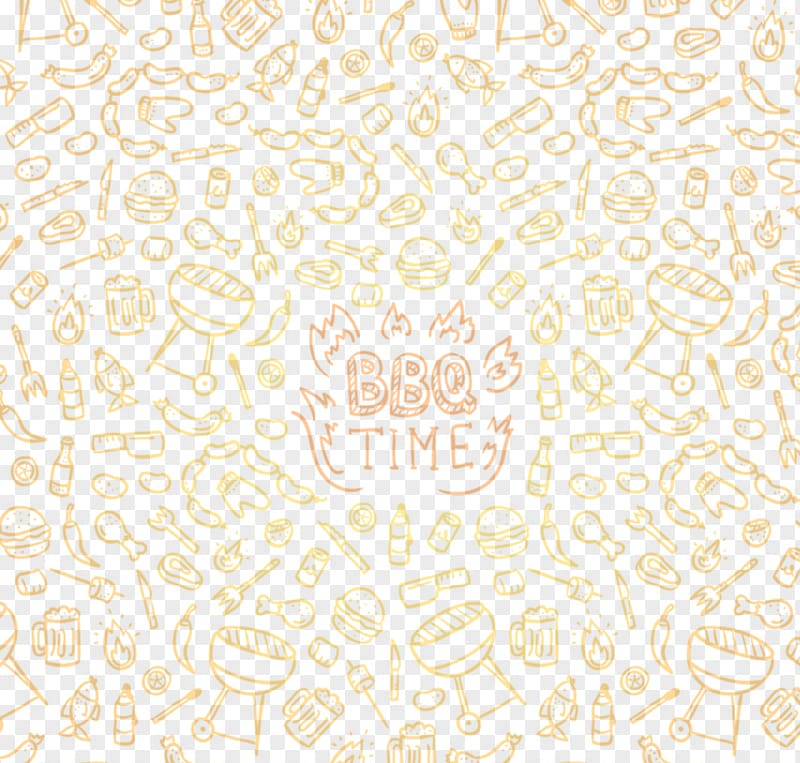 Textile Pattern, Barbecue element transparent background PNG clipart