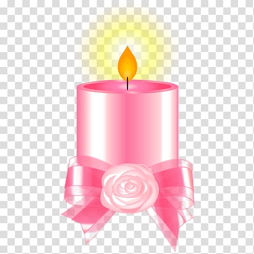 Candle PaintShop Pro Icon, Creative Valentine\'s Day transparent background PNG clipart