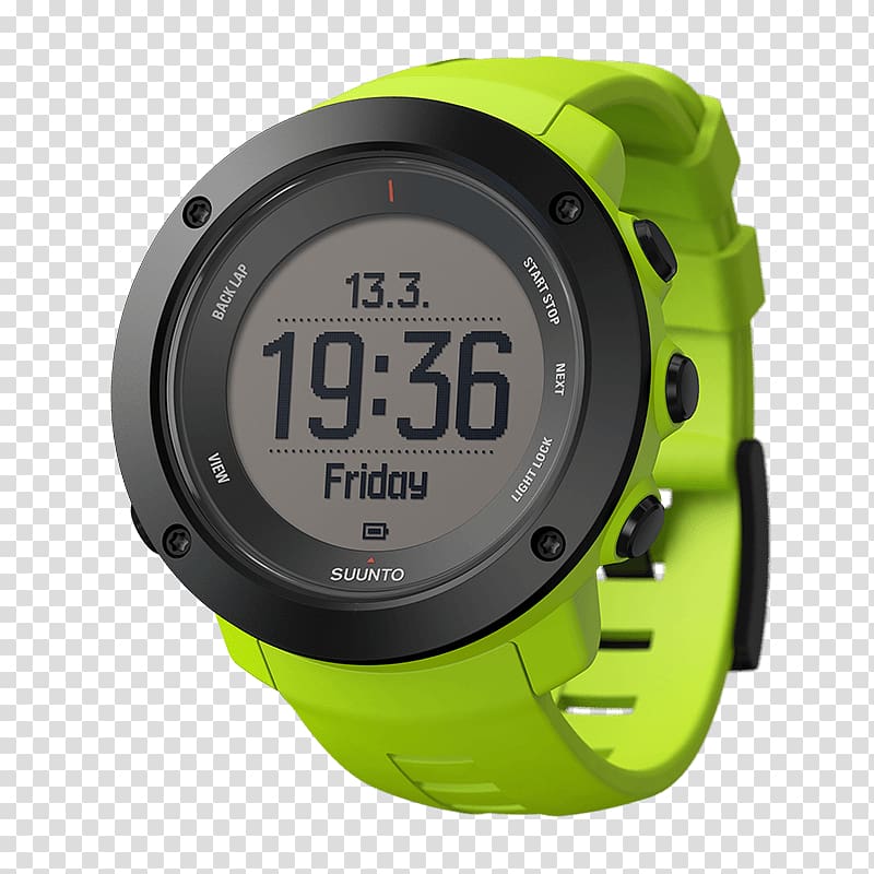 Suunto Ambit3 Vertical Suunto Oy Suunto Ambit3 Peak GPS watch, watch transparent background PNG clipart