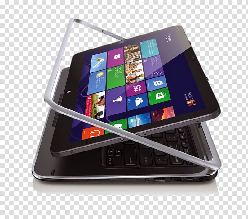 Dell XPS Laptop 2-in-1 PC Ultrabook, Laptop transparent background PNG clipart