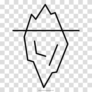 Drawing Coloring book Iceberg Painting, iceberg transparent background PNG clipart thumbnail