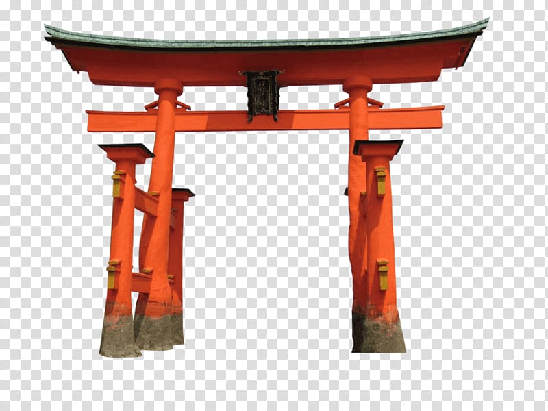 Itsukushima Shrine Shinto shrine Fushimi Inari-taisha Torii, the great wave off kanagawa transparent background PNG clipart