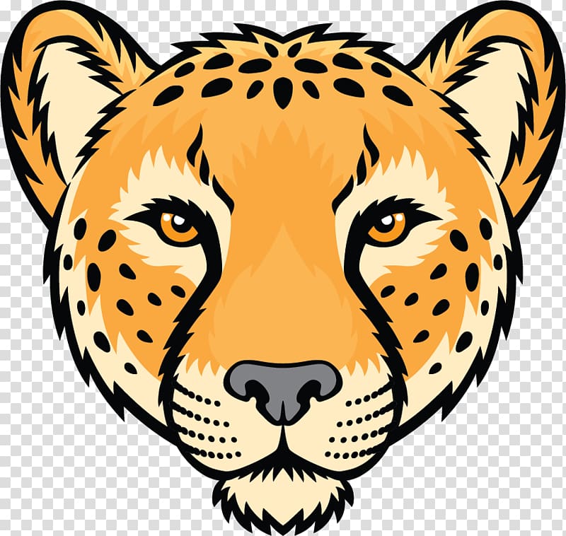 Cheetah Leopard Jaguar Tiger Drawing, cheetah transparent background PNG clipart