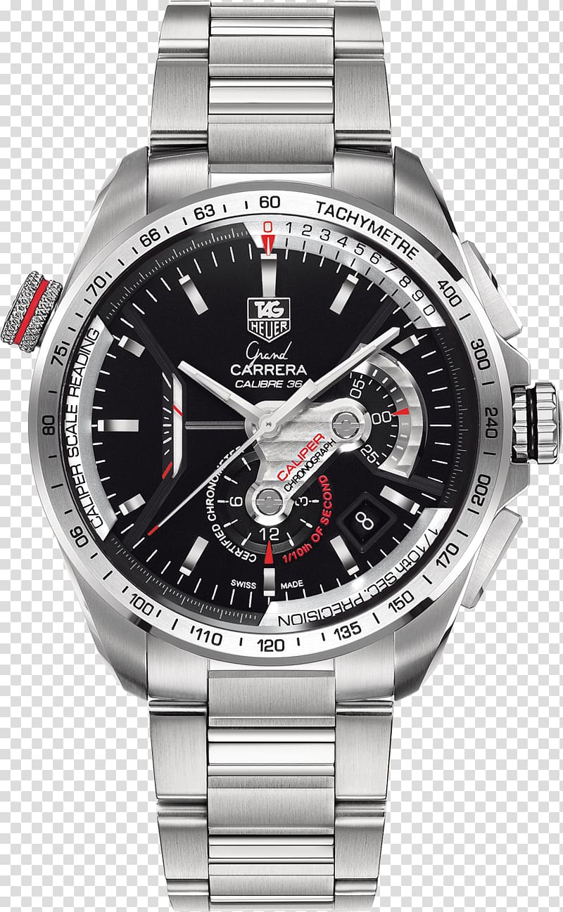 TAG Heuer Chronograph Swatch Swiss made, watch transparent background PNG clipart