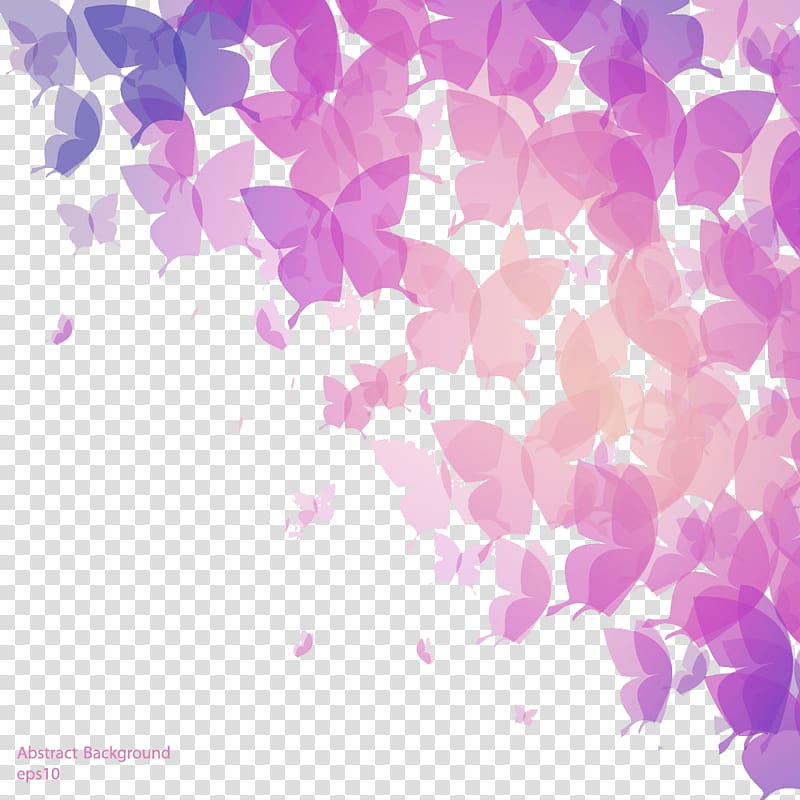 pink and purple butterflies illustration, Butterfly , Creative butterfly background transparent background PNG clipart
