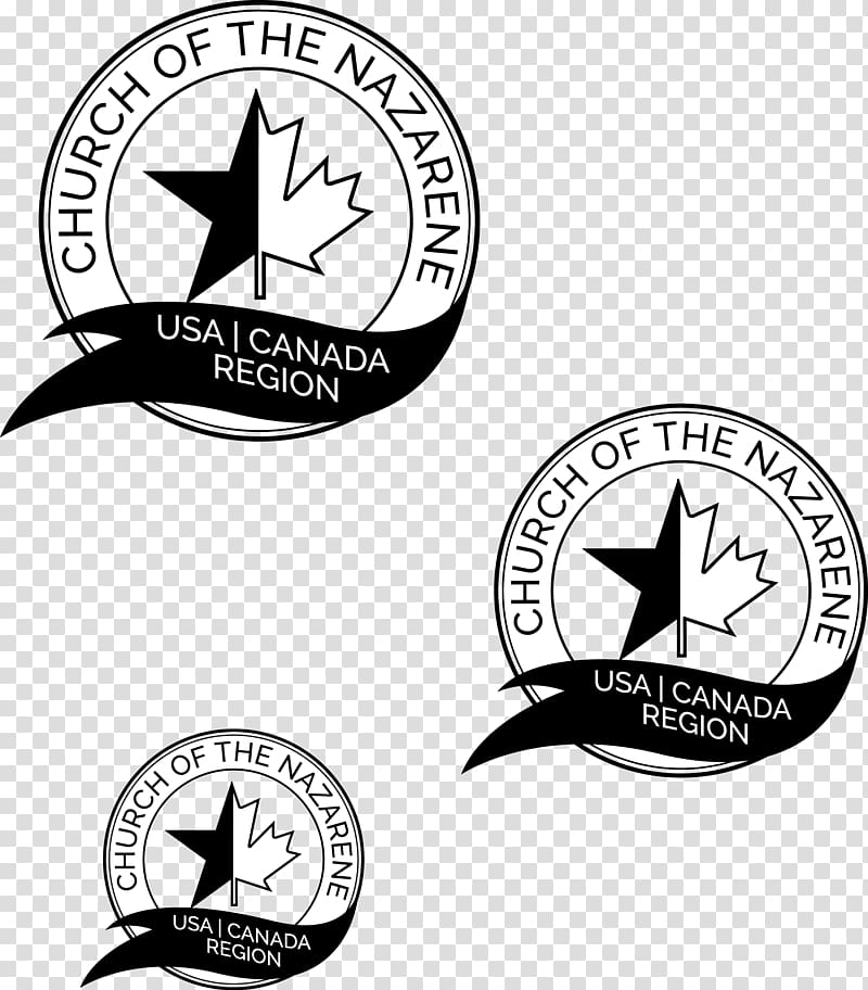 Logo Emblem Badge Brand White, Church Of The Nazarene transparent background PNG clipart