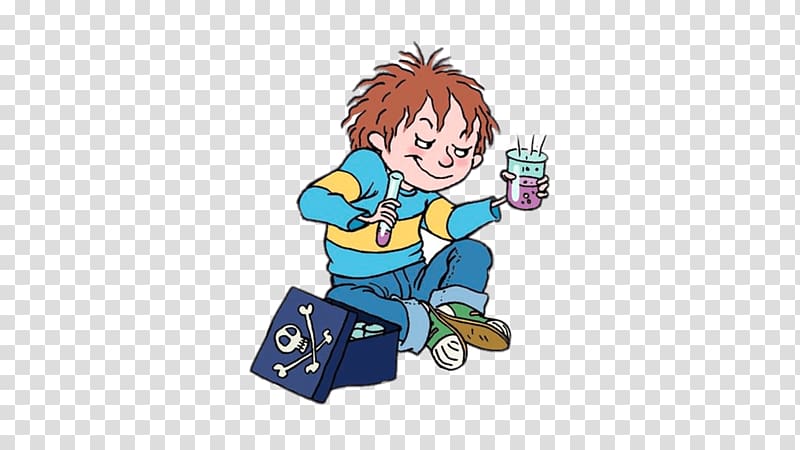 brown haired cartoon character illustration, Horrid Henry Experiment transparent background PNG clipart