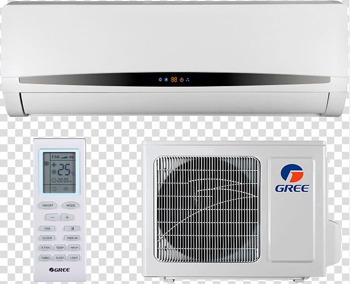 Gree Electric Air conditioner Air conditioning Daikin Сплит-система, gree transparent background PNG clipart