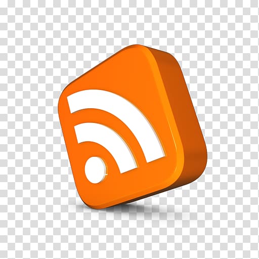 square orange feed icon, RSS Web feed ICO Icon, WIFI transparent background PNG clipart