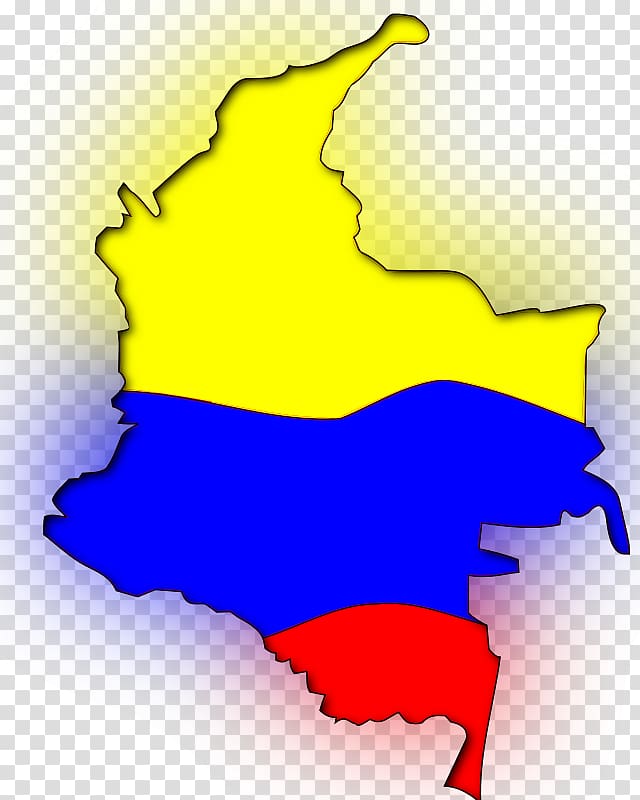 Flag of Colombia Mapa polityczna City map, map transparent background PNG clipart