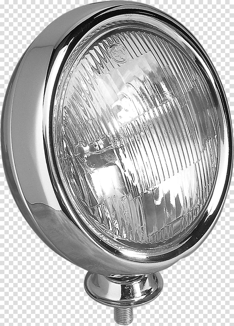 Headlamp Motorcycle Google Chrome Harley-Davidson, light bulb identification transparent background PNG clipart