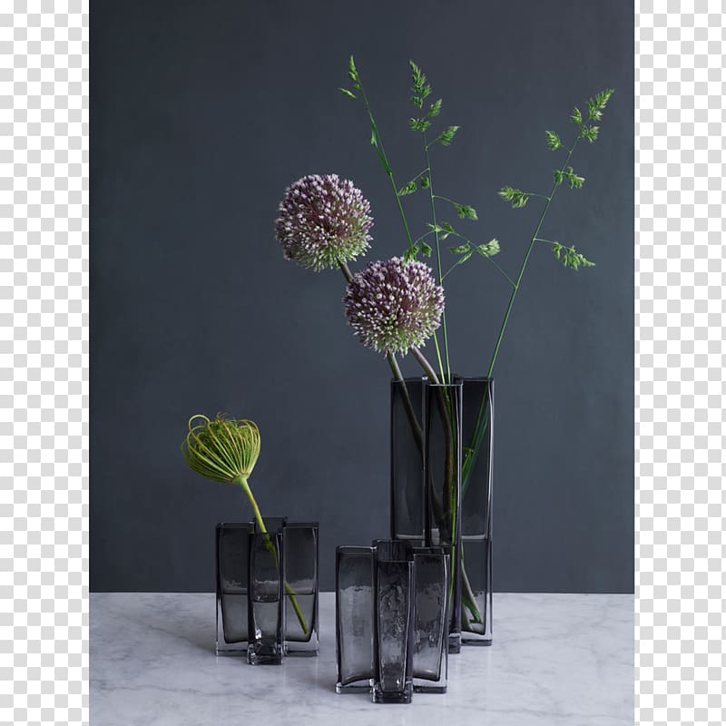 Holmegaard Vase Glass Danish design, vase transparent background PNG clipart