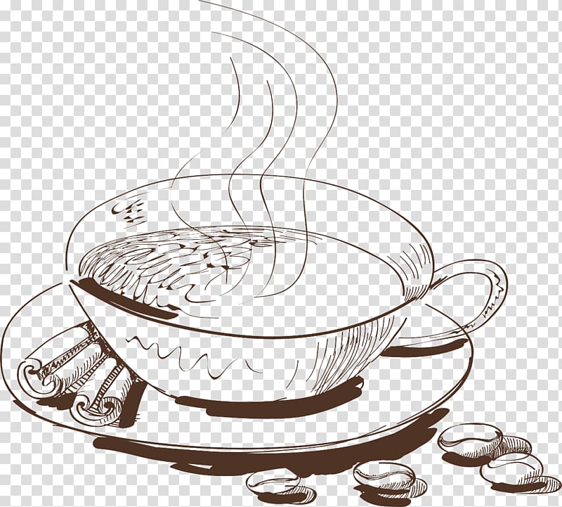 Coffee Tea Cafe, coffee transparent background PNG clipart